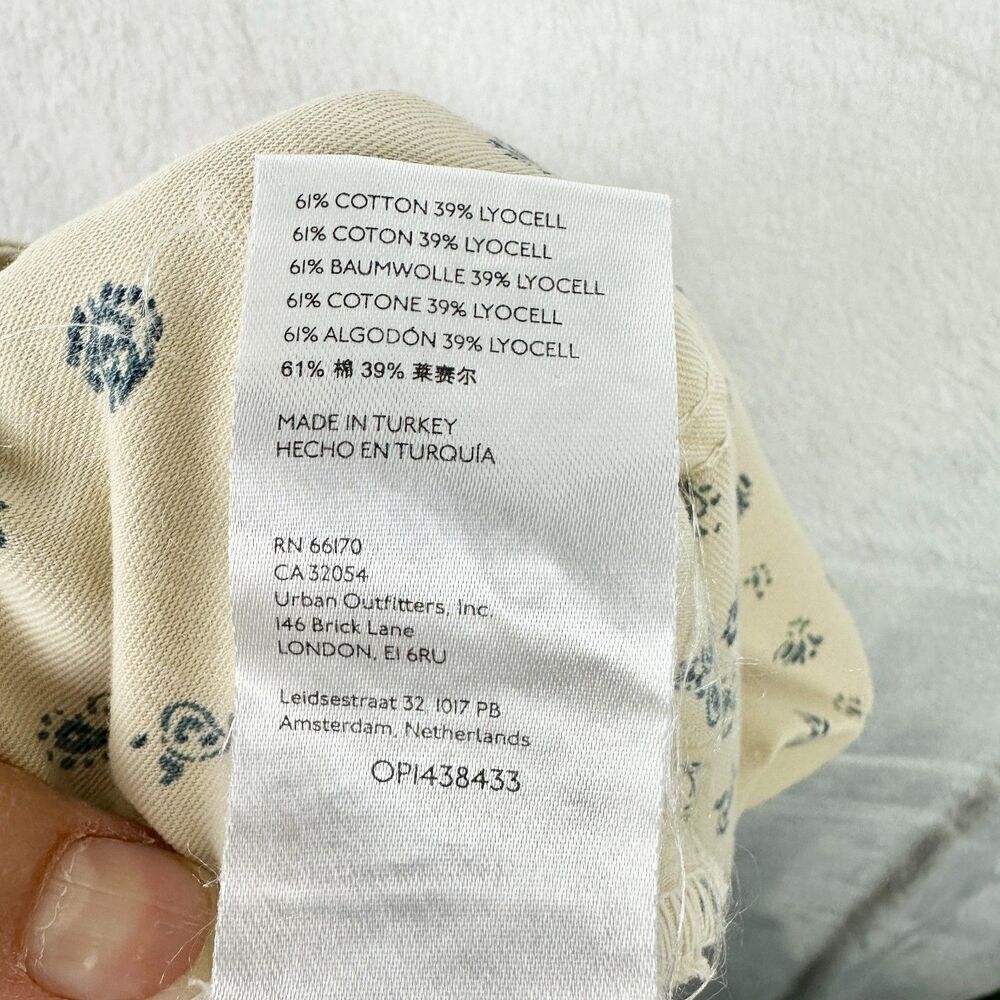 Anthropologie Pilcro The Annie Wide Leg Jeans Size 20W NWT Natural Khaki - Picture 13 of 13